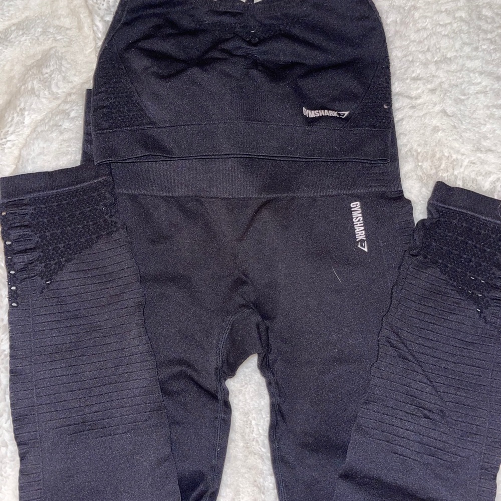 Gymshark black energy seamless